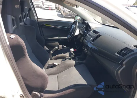 2012 Mitsubishi Lancer Evolution Gsr из США, поврежденный, VIN JA32W8FV8CU015978